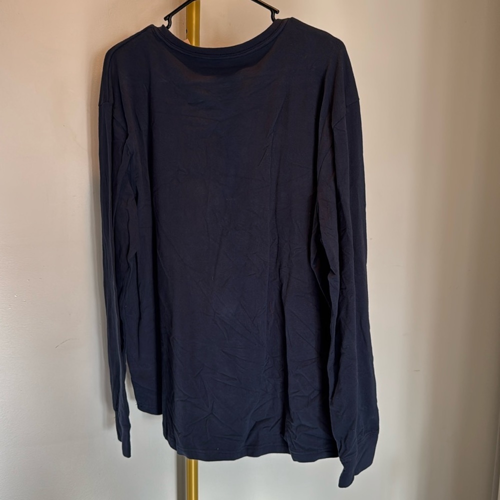 American Eagle active flex long sleeve blue Tshirt NWT L - Picture 3 of 8